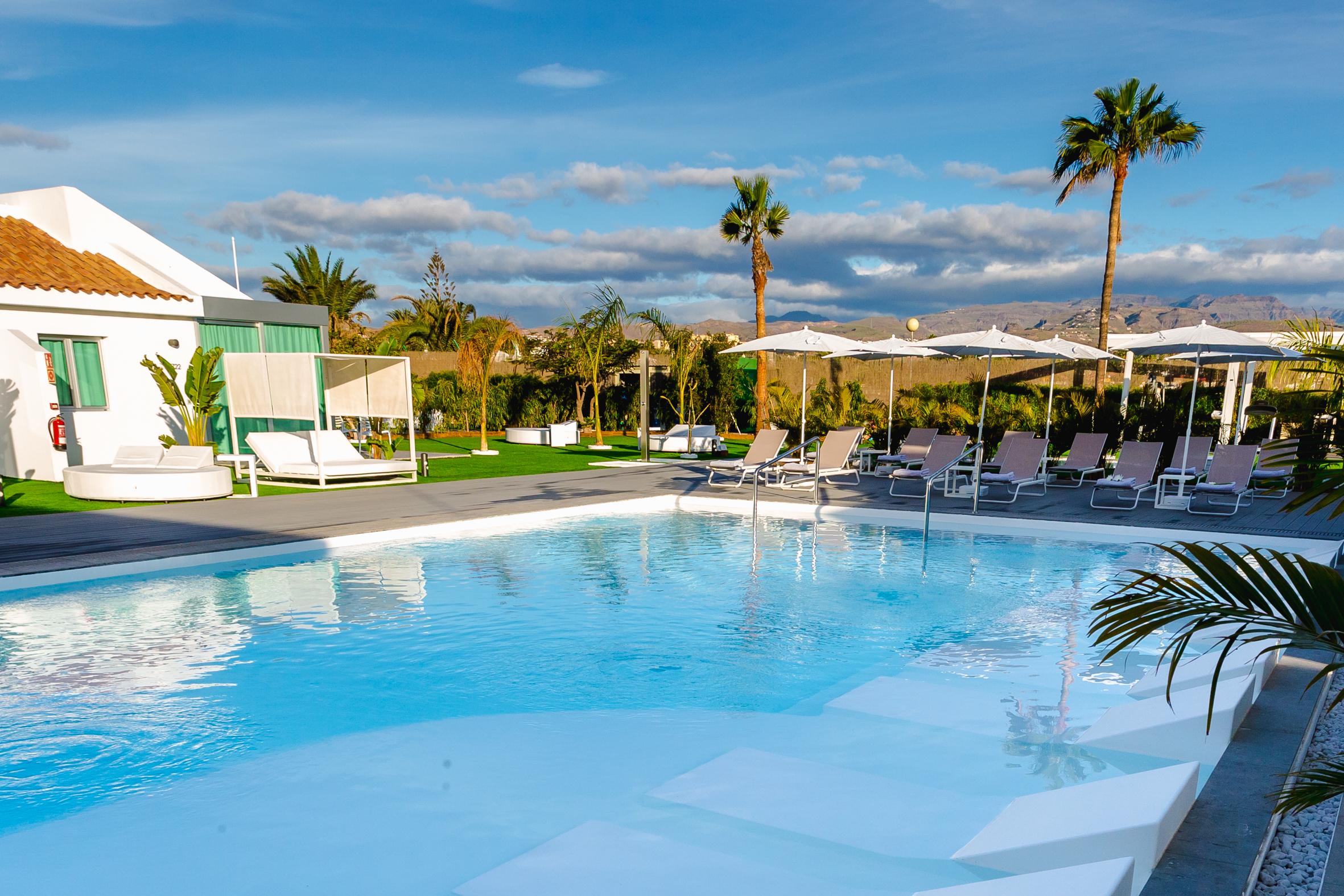 Seven Hotel & Wellness - Gay Men Only Maspalomas  Exteriör bild
